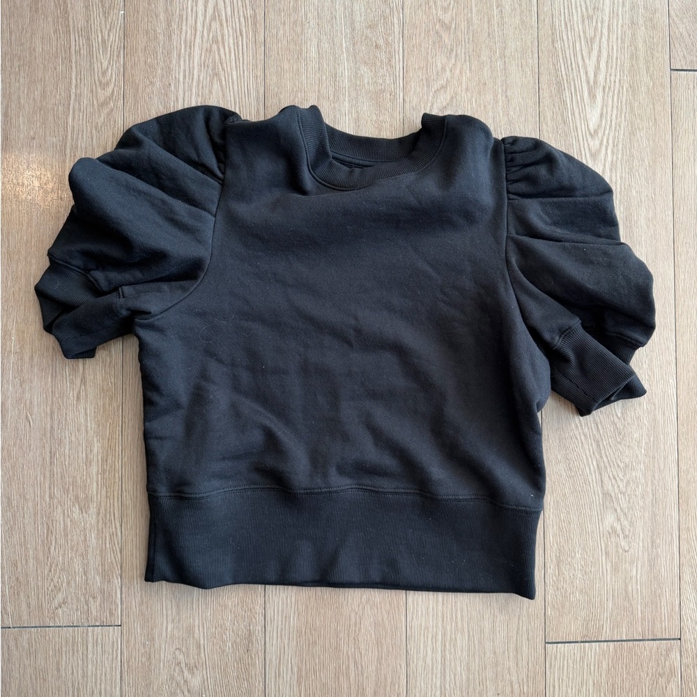 Soldout.nyc The Just Enough Puff Sleeve Sweatshirt